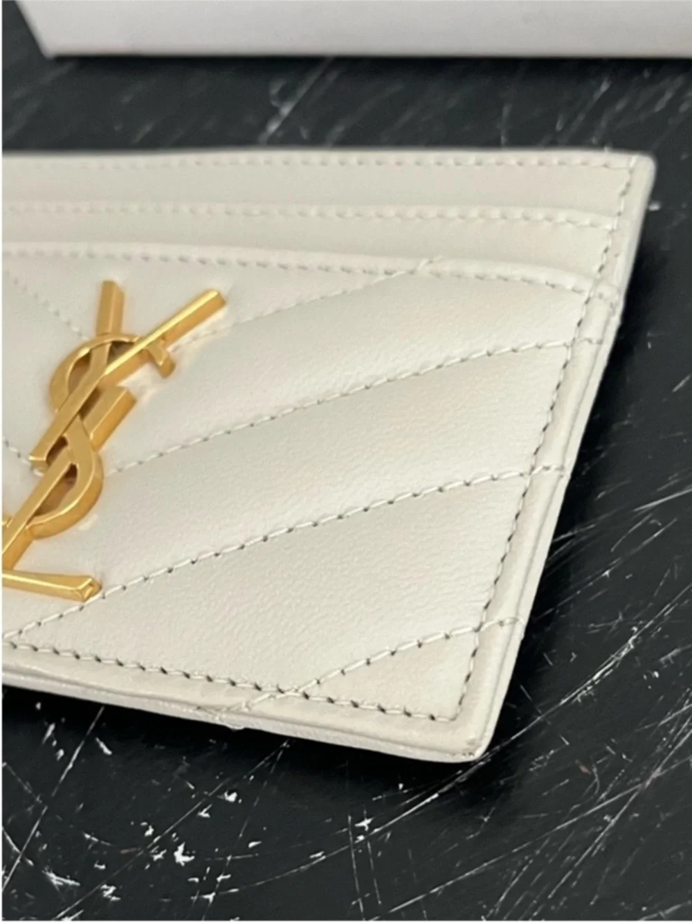 YSL Lambskin Card Holder - Picture 6 of 16
